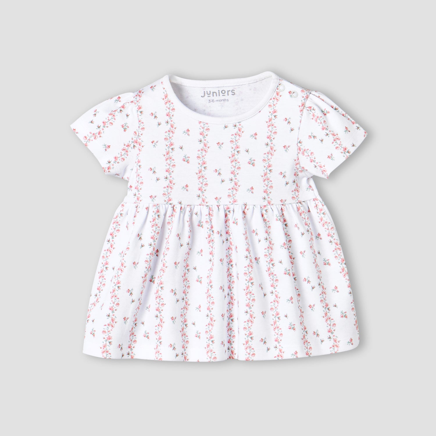 Pack of 2 Juniors Short Sleeves A-line Dress with Assorted Design