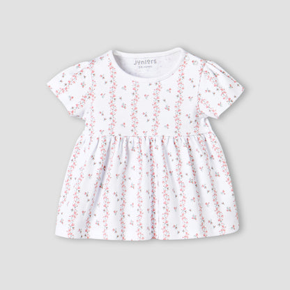 Pack of 2 Juniors Short Sleeves A-line Dress with Assorted Design