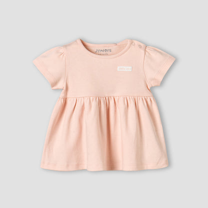 Pack of 2 Juniors Short Sleeves A-line Dress with Assorted Design