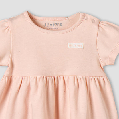 Pack of 2 Juniors Short Sleeves A-line Dress with Assorted Design