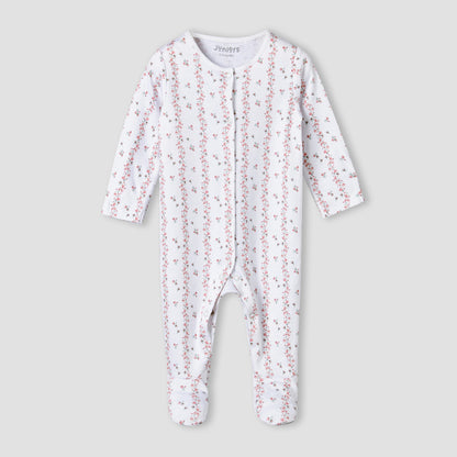 Pack of 2 Juniors Cotton Long Sleeves Sleepsuit with Assorted Design