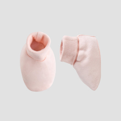 Pack of 2 Juniors Booties with Textured Hem