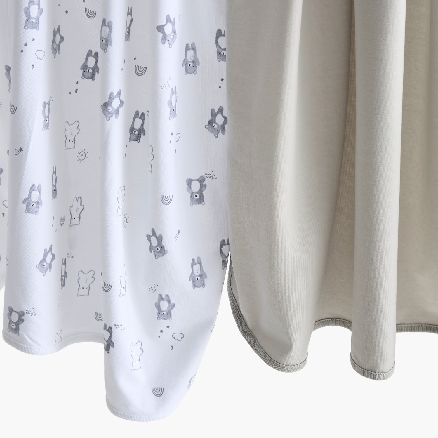 Juniors 2-Piece Assorted Receiving Blanket Set - 70x70 cms