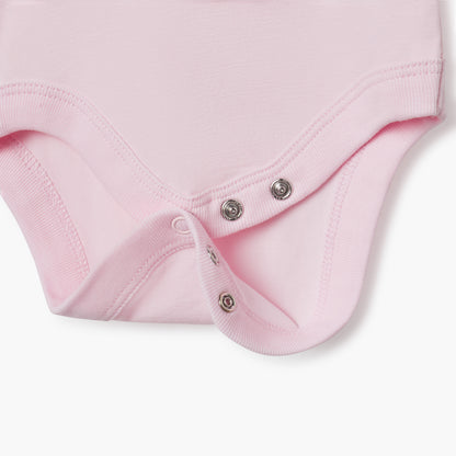 Juniors Assorted Sleeveless Bodysuit with Snap Button Closure - Set of 2