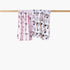 Pack of 2 Disney Receiving Blanket with Minnie Mouse and Daisy Duck Print