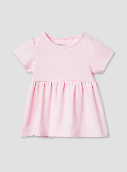 Juniors Assorted A-line Dress with Round Neck and Short Sleeves - Set of 2-baby-girls-clothing-dressesandjumpsuits-image-4