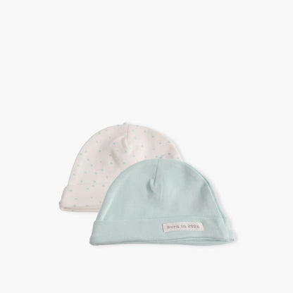 Pack of 2 Juniors Cap with Folded Cuff Hem