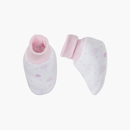 Juniors Printed Booties - Set of 2