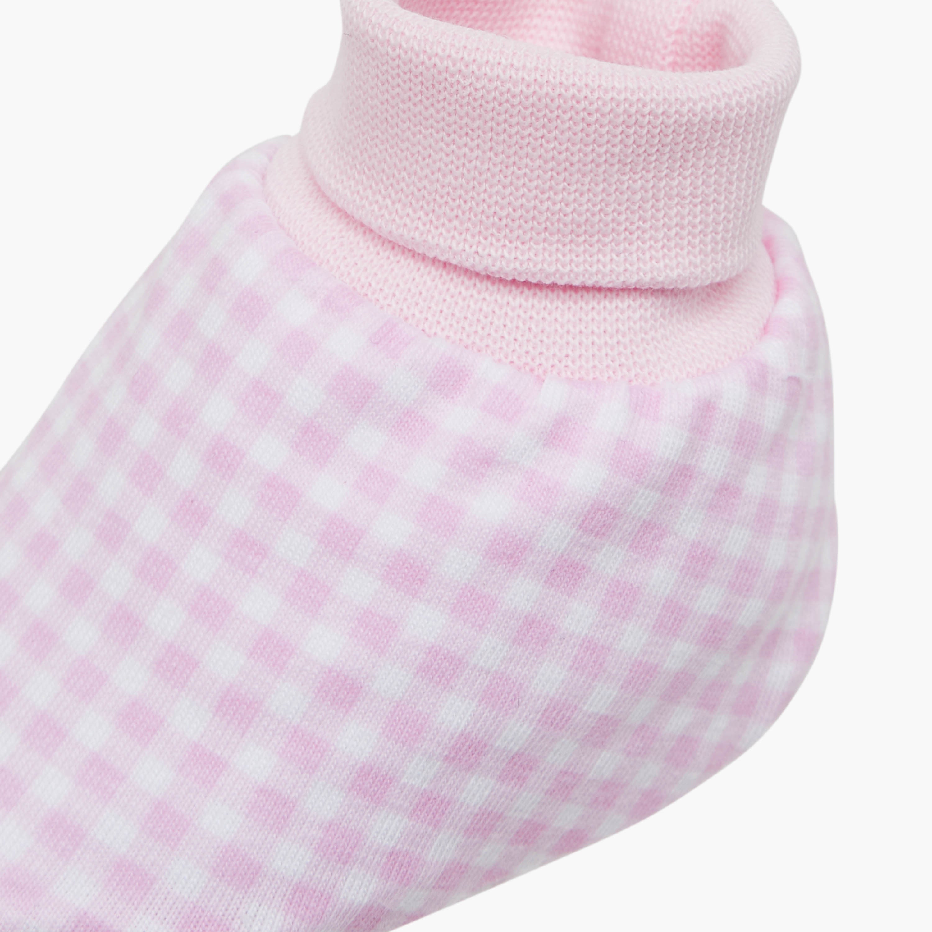 Juniors Printed Booties - Set of 2