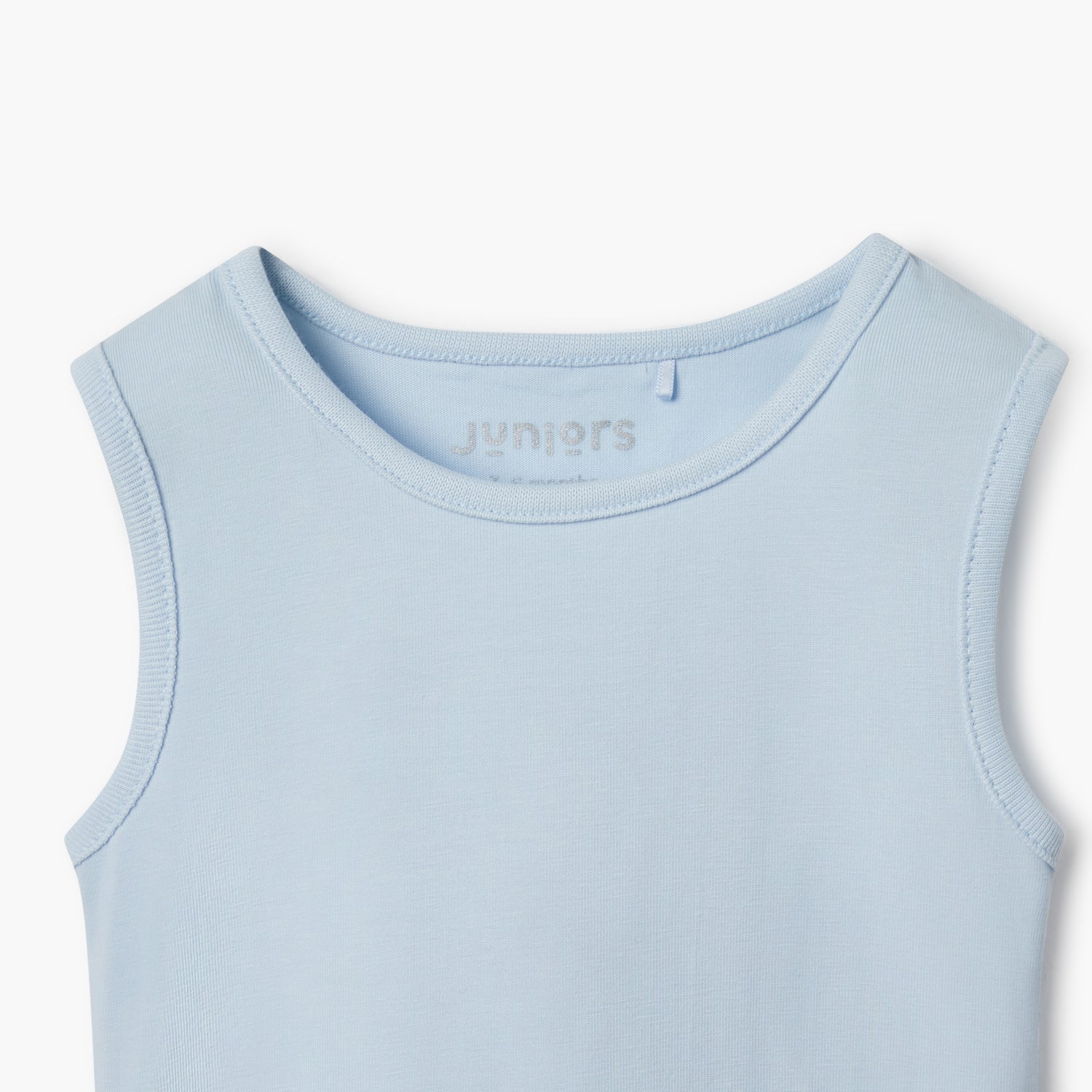 Juniors Sleeveless Bodysuit with Snap Button Closure - Set of 2