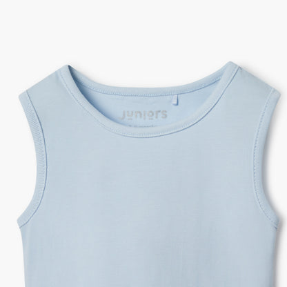 Juniors Sleeveless Bodysuit with Snap Button Closure - Set of 2