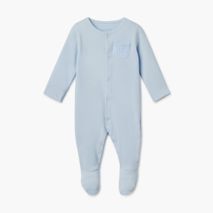 Juniors Assorted Sleepsuit with Long Sleeves and Pocket - Set of 2