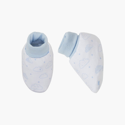 Juniors Printed Booties - Set of 2