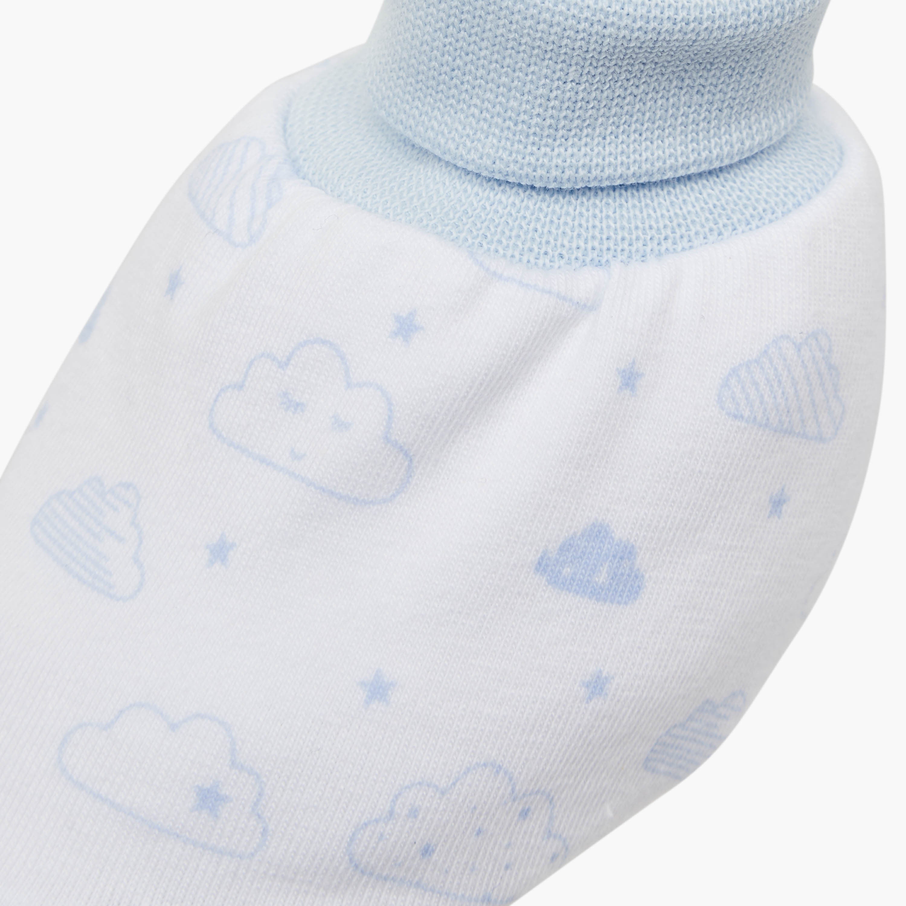 Juniors Printed Booties - Set of 2