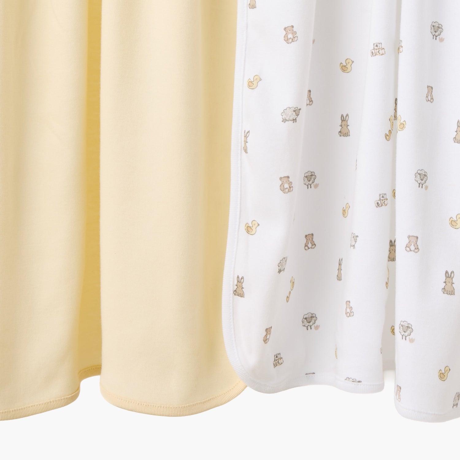 Pack of 2 Juniors Receiving Blanket with Assorted Design