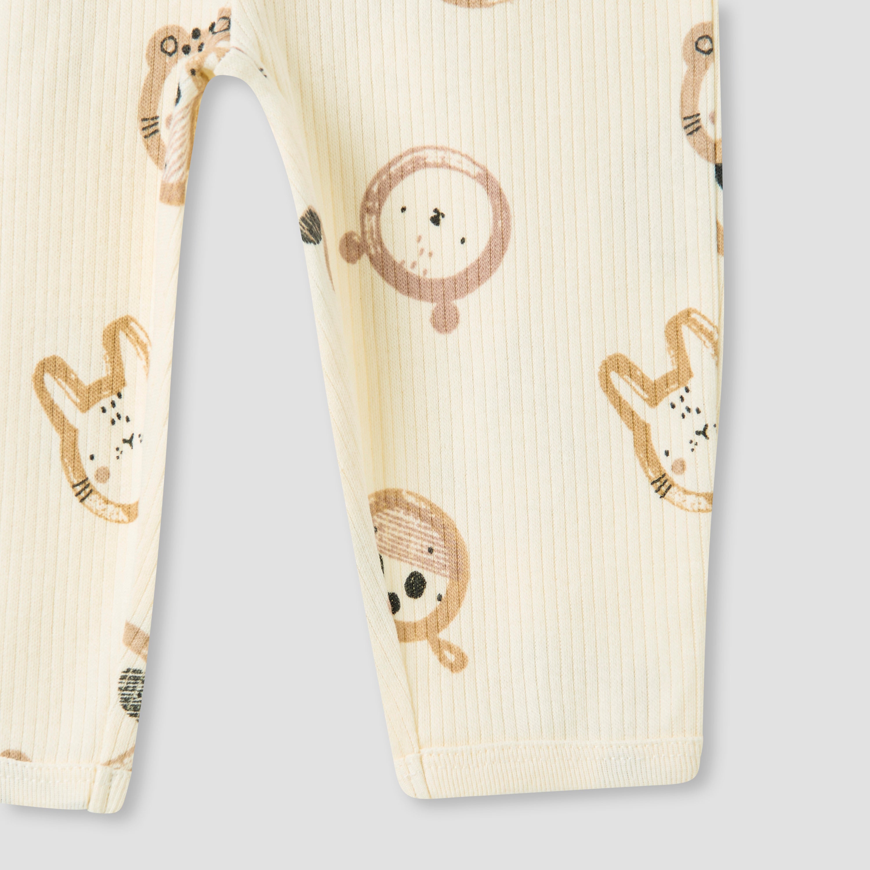 Juniors Animal Applique T-shirt and Pyjama Set