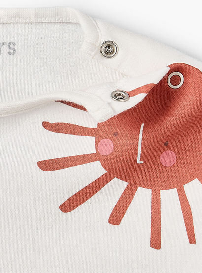 Juniors Cotton Round Neck Long Sleeves Pyjama Set with Safari Applique Detail-baby-boys-clothing-nightwear-pyjamasets-image-6