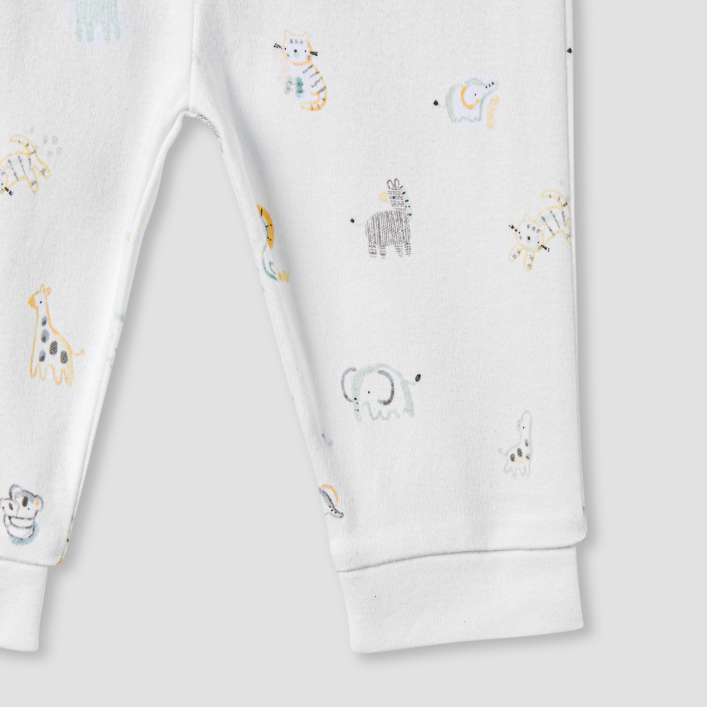 Juniors Animal Print T-shirt and Pyjama Set