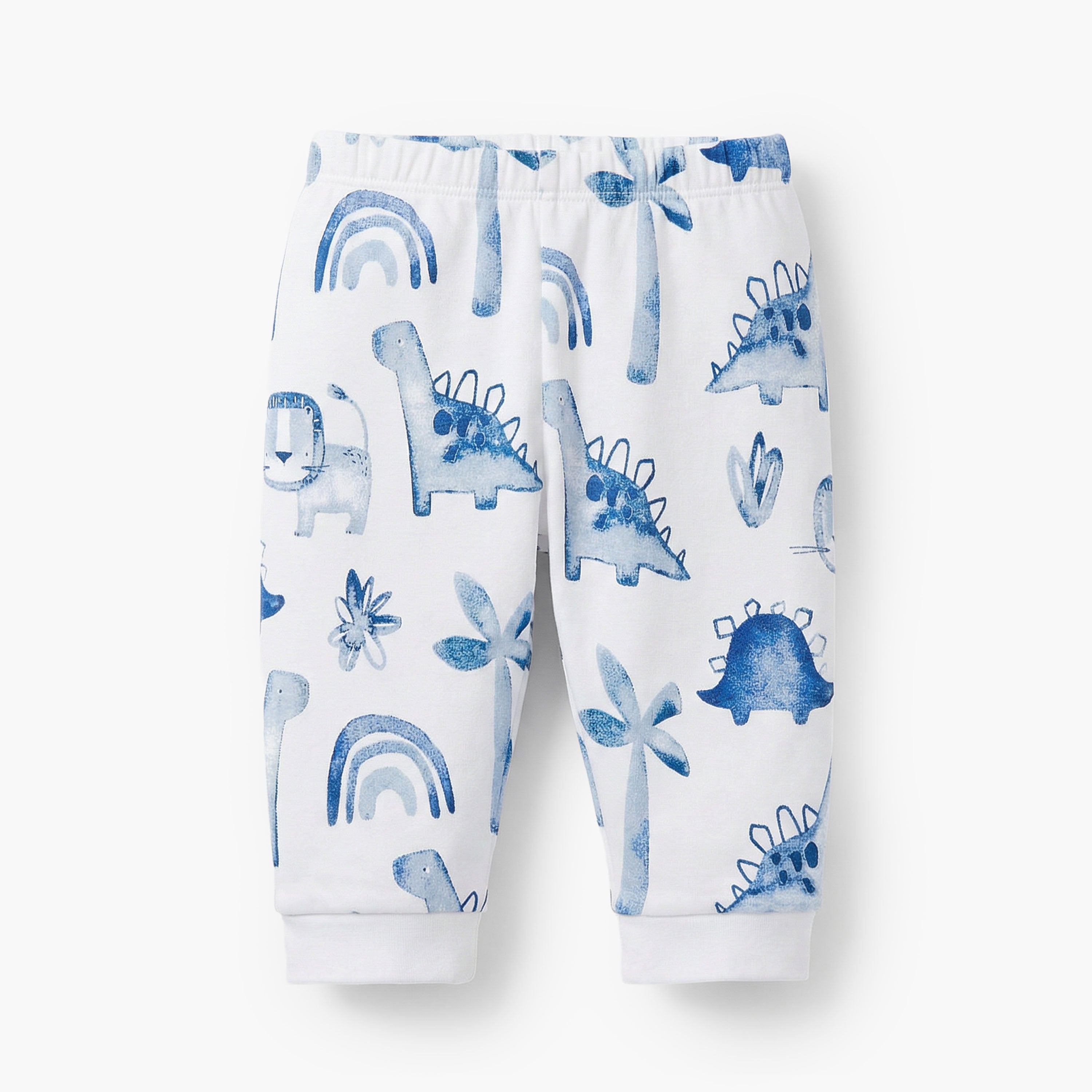 Juniors Cotton Round Neck Long Sleeves Pyjama Set with Print