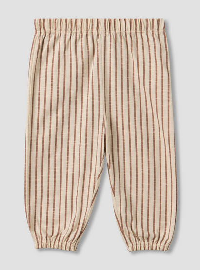 Juniors Cotton Round Neck Short Sleeves Pyjama Set with Stripes-baby-girls-clothing-nightwear-pyjamasets-image-4