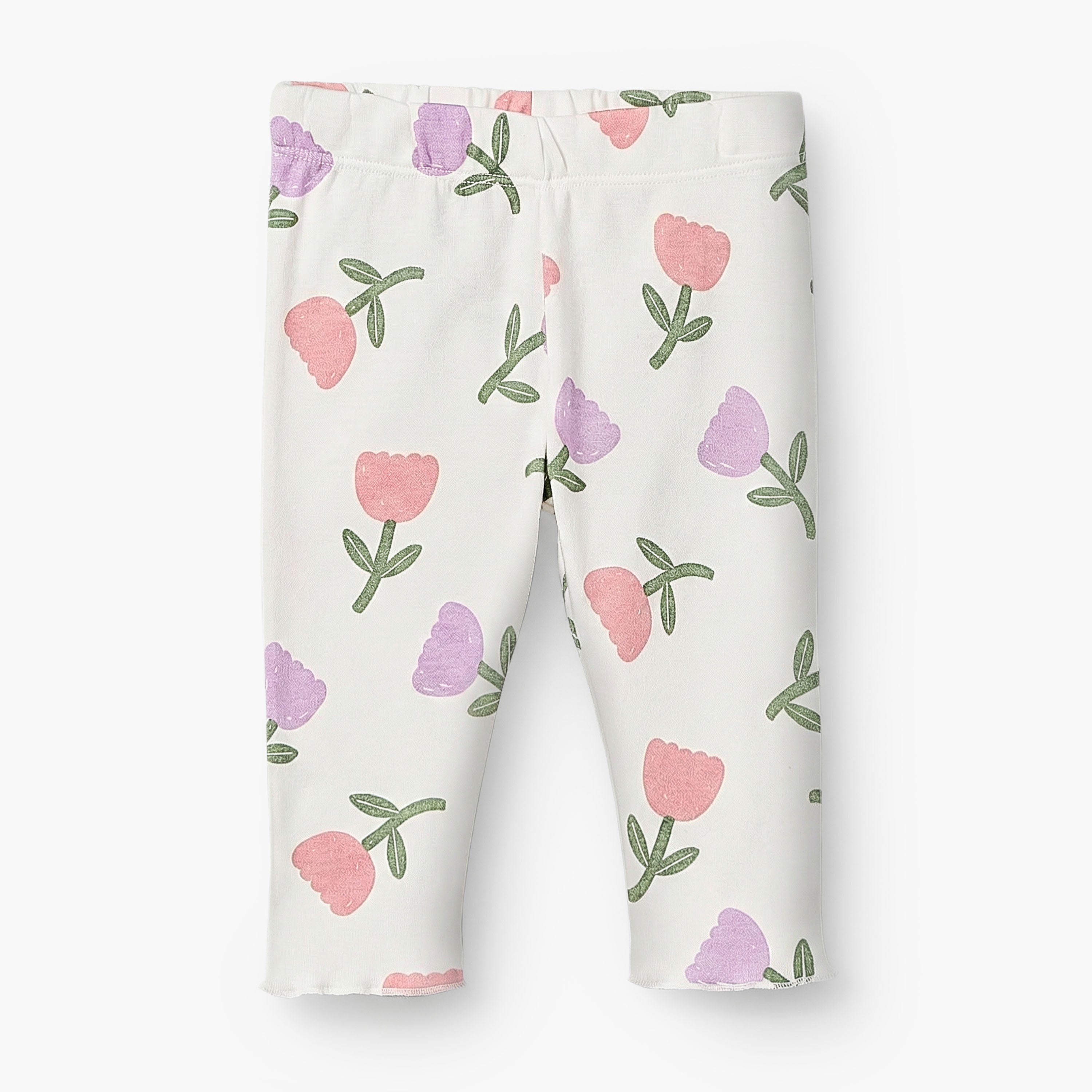 Juniors Cotton Peter Pan Collar Long Sleeves Pyjama Set with Floral Print