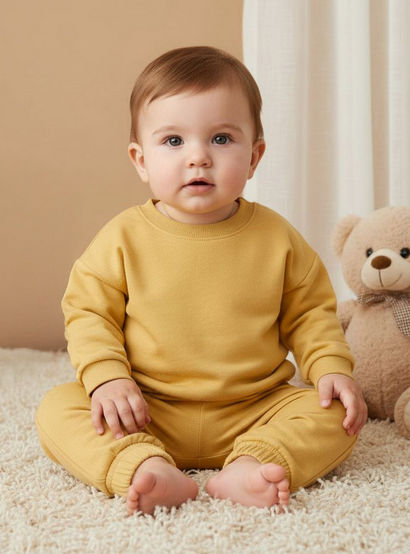 Juniors Solid Long Sleeve Sweatshirt and Pyjama Set-promo_babyshop_Buy3for99_UAE130126-image-1