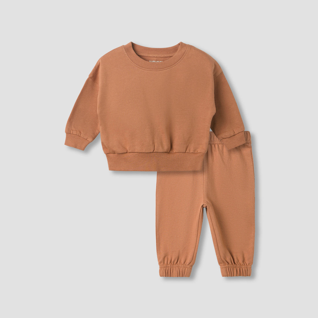 Juniors Solid Long Sleeve Sweatshirt and Pyjama Set