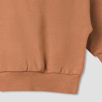 Juniors Solid Long Sleeve Sweatshirt and Pyjama Set