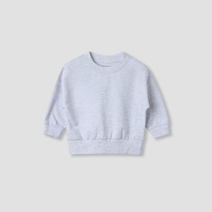 Juniors Solid Long Sleeve Sweatshirt and Pyjama Set