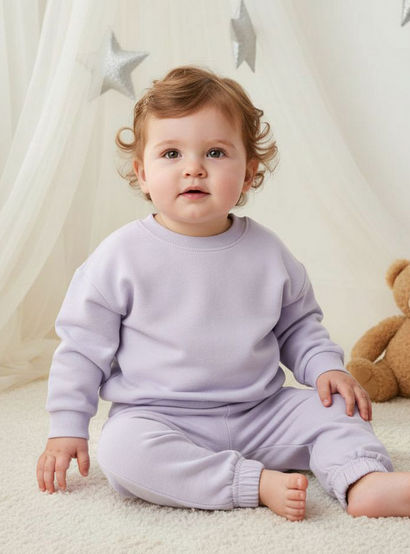 Juniors Pyjama Set - Cotton - Long Sleeves - Crew Neck-promo_babyshop_Buy3for99_UAE130126-image-1