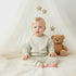 Juniors Pyjama Set - Cotton - Long Sleeves - Crew Neck - Green / 18-24 mths
