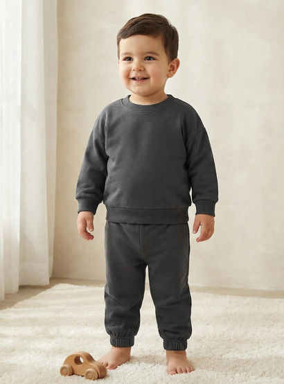 Juniors Pyjama Set - Cotton - Long Sleeves - Crew Neck-promo_babyshop_Buy3for99_UAE130126-image-1