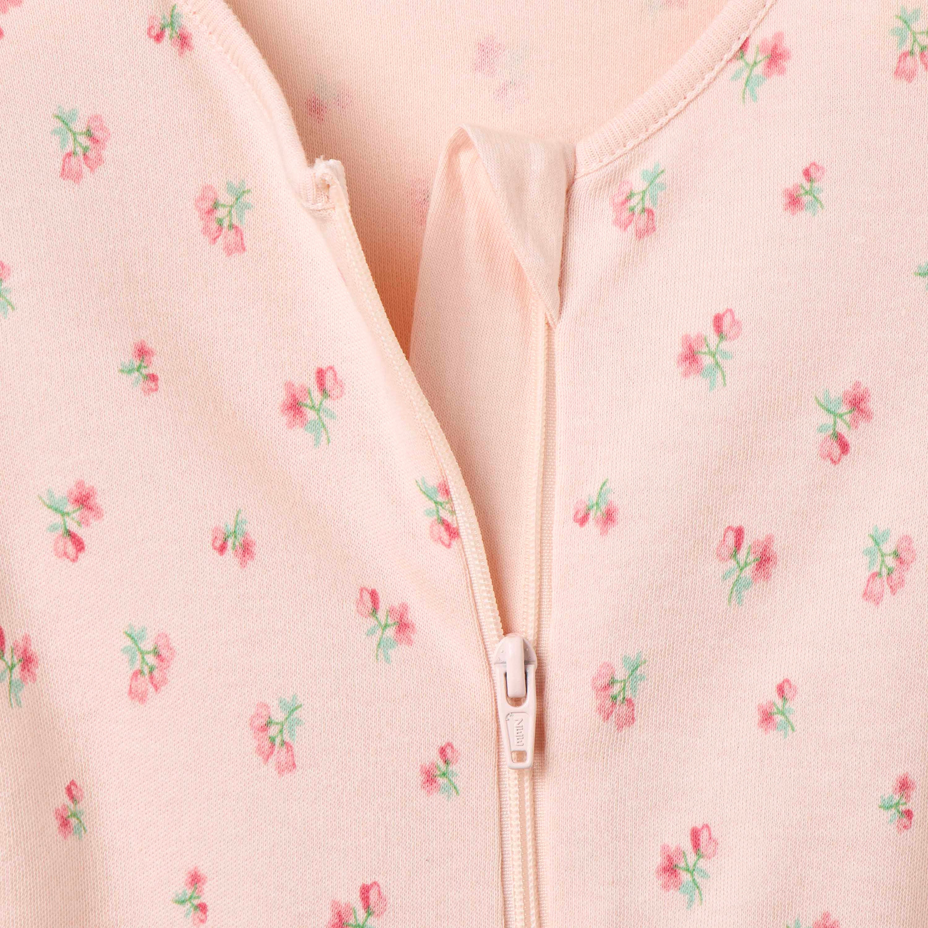 Juniors Printed Sleepsuit with Long Sleeves and Zip Closure - Set of 3