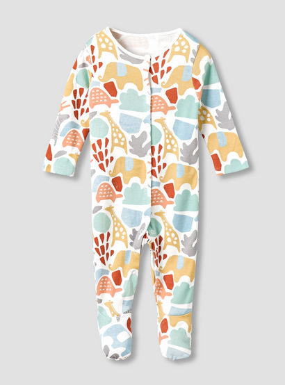 Pack of 3 Juniors Cotton Round Neck Long Sleeves Sleepsuit with Fun Print-promo_babyshop_Buy2for115_UAE130126-image-4