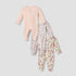 Juniors Round Neck Sleepsuit with Closed Feet - Cotton - Long Sleeves - Set of 3 - Multicolour / 12-18 mths