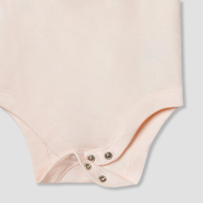 Juniors Assorted Bodysuit with Short Sleeves and Button Closure - Set of 3