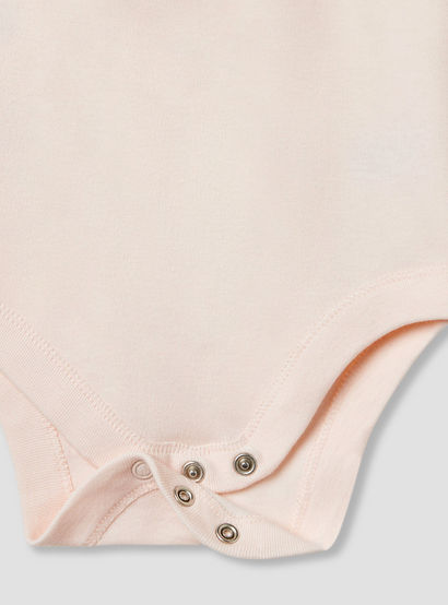 Juniors Assorted Bodysuit with Short Sleeves and Button Closure - Set of 3-baby-girls-clothing-bodysuits-image-6