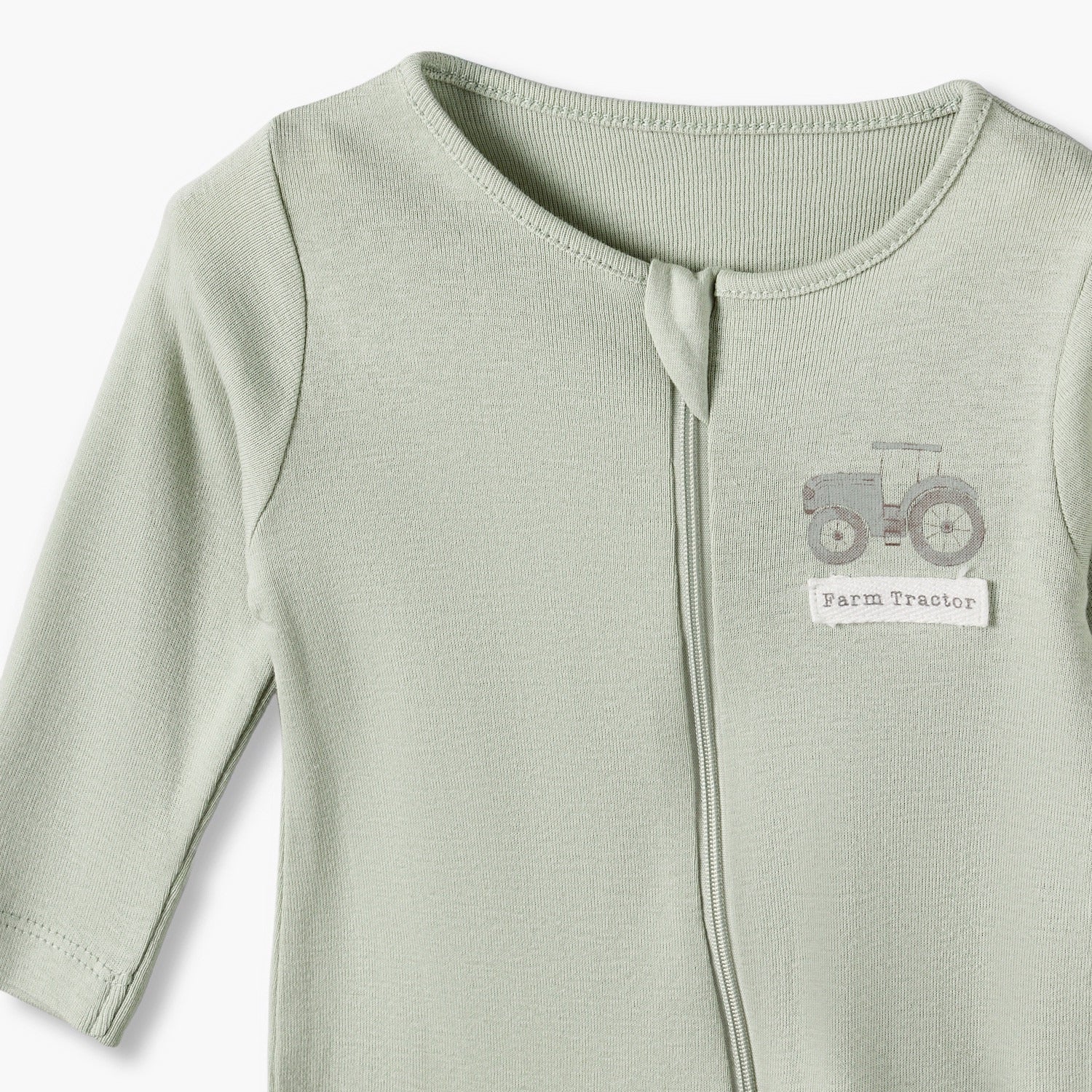 Pack of 3 Juniors Cotton Round Neck Long Sleeves Sleepsuit with Farmyard Print