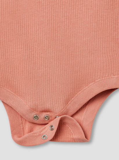 Juniors Assorted Bodysuit with Short Sleeves and Button Closure - Set of 3-baby-girls-clothing-bodysuits-image-6