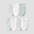 Juniors Printed Sleeveless Bodysuit with Button Closure - Set of 7 - Multicolour / 12-18 mths