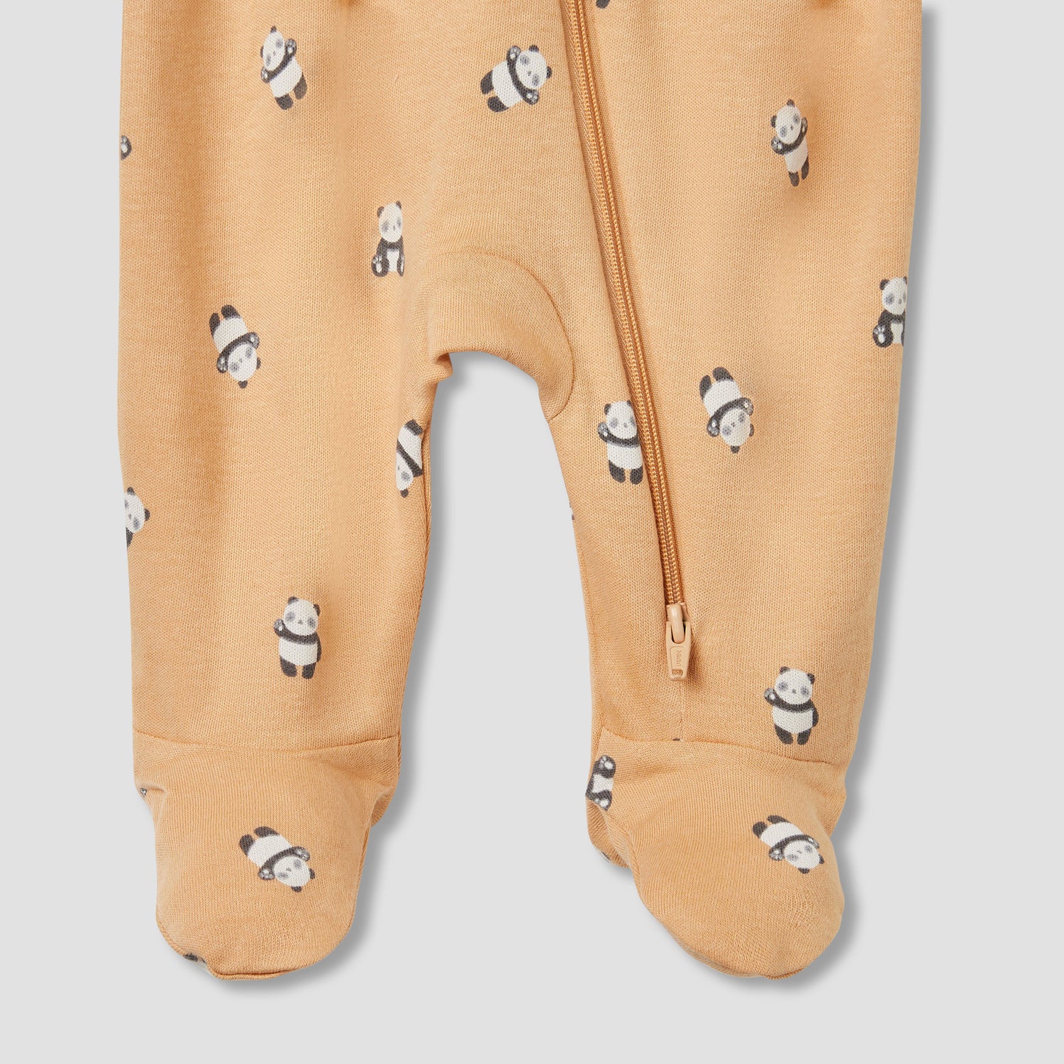 Juniors Cotton Round Neck Long Sleeves Sleepsuit with Safari Print, Set of 3