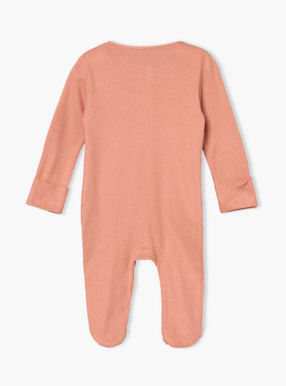 Pack of 3 Juniors Cotton Round Neck Long Sleeves Sleepsuit with Floral Print-baby-girls-clothing-nightwear-sleepsuits-image-6