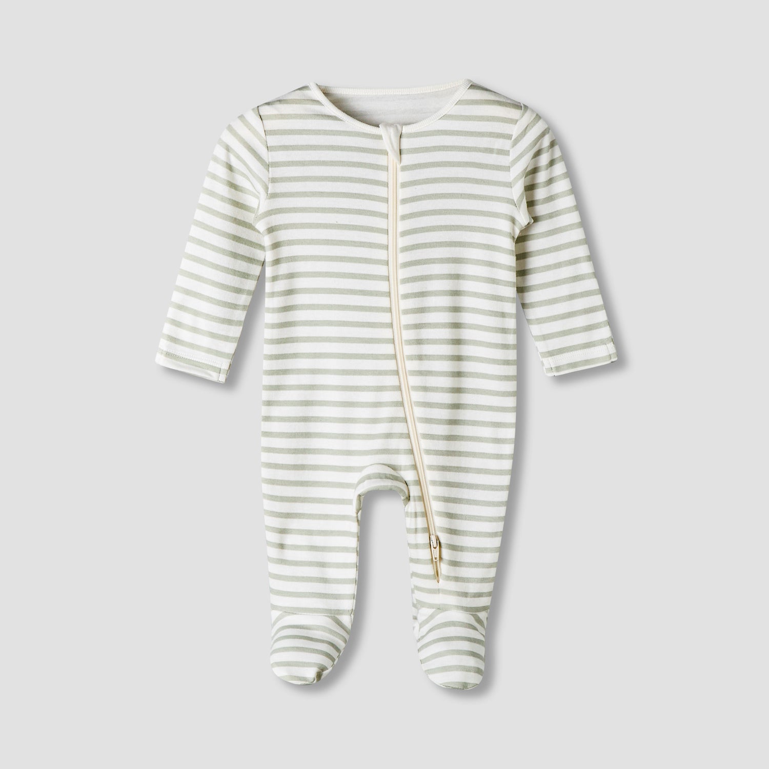 Pack of 3 Juniors Organic Cotton Round Neck Long Sleeves Sleepsuit with Print