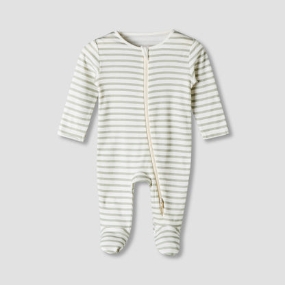 Pack of 3 Juniors Organic Cotton Round Neck Long Sleeves Sleepsuit with Print