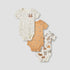 Juniors Printed Bodysuit with Short Sleeves and Button Closure - Set of 3 - Multicolour / 18-24 mths