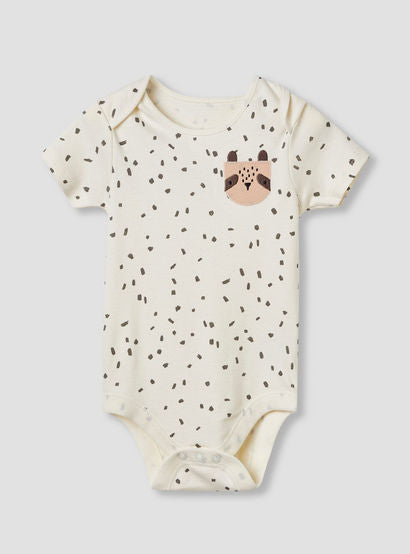 Juniors Printed Bodysuit with Short Sleeves and Button Closure - Set of 3-baby-boys-clothing-multipacks-image-2