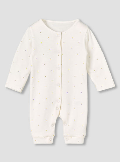 Pack of 3 Juniors Round Neck Long Sleeves Sleepsuit with Print-baby-girls-clothing-nightwear-sleepsuits-image-5