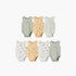 Pack of 7 Juniors Crew Neck Sleeveless Bodysuit with Farm Print
