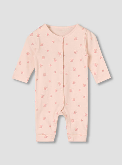 Pack of 5 Juniors Cotton Round Neck Long Sleeves Sleepsuit with Fun Prints-baby-girls-clothing-nightwear-sleepsuits-image-4