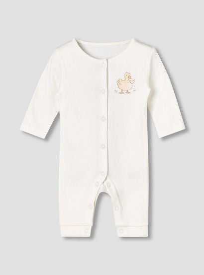 Pack of 5 Juniors Cotton Round Neck Long Sleeves Sleepsuit with Fun Prints-baby-girls-clothing-nightwear-sleepsuits-image-7